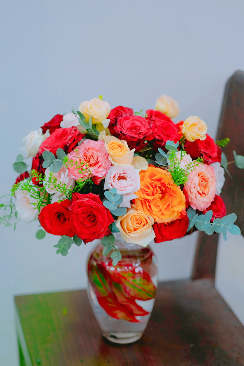 HOA THẢ BÌNH HTB01233