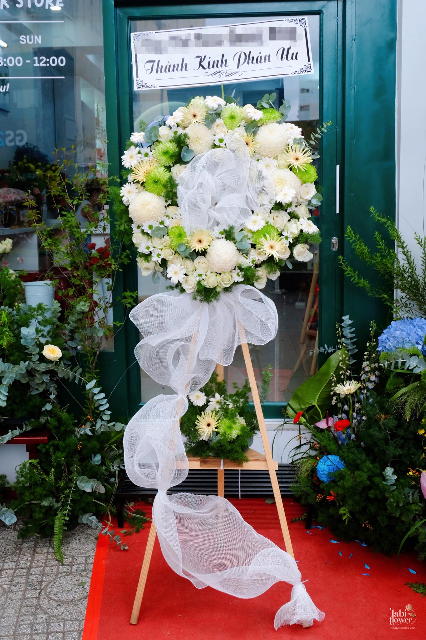 KỆ CHIA BUỒN KB01160