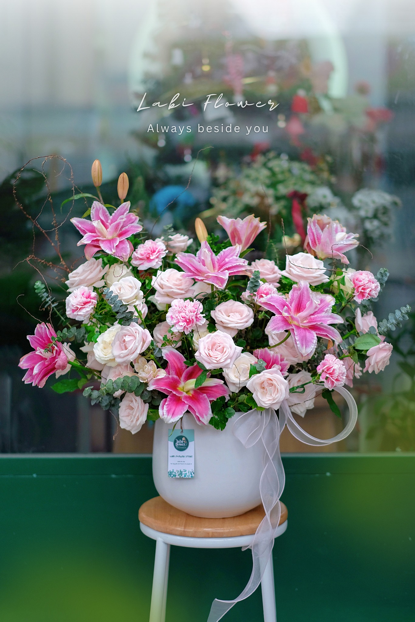 HOA THẢ BÌNH HTB01324