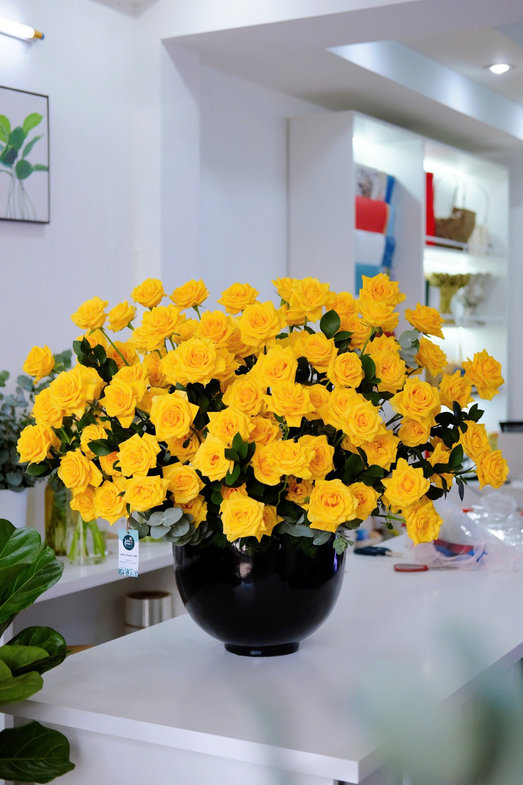 HOA THẢ BÌNH HTB01197